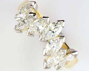Seven marquise diamond ring