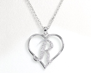 Diamond Heart Pendant 