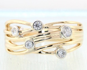 Diamond Flow Ring 